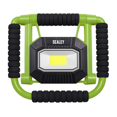 Sealey Rechargeable Portable Fold Flat Floodlight 10W COB LED Lithium-ion Model No- LEDFL10W