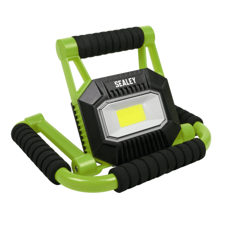 Sealey Rechargeable Portable Fold Flat Floodlight 10W COB LED Lithium-ion Model No- LEDFL10W