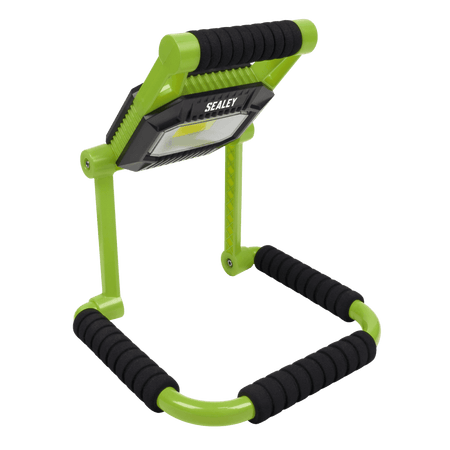 Sealey Rechargeable Portable Fold Flat Floodlight 10W COB LED Lithium-ion Model No- LEDFL10W