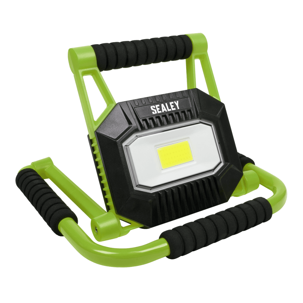 Sealey Rechargeable Portable Fold Flat Floodlight 20W COB LED Lithium-ion Model No- LEDFL20W