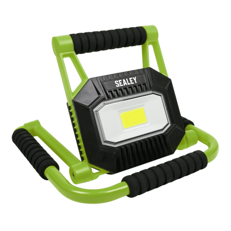 Sealey Rechargeable Portable Fold Flat Floodlight 20W COB LED Lithium-ion Model No- LEDFL20W