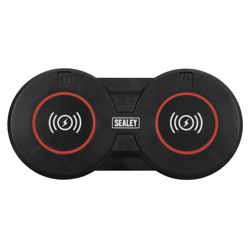 Sealey Wireless Charging Base Double 5V?2A Model No- WCB4