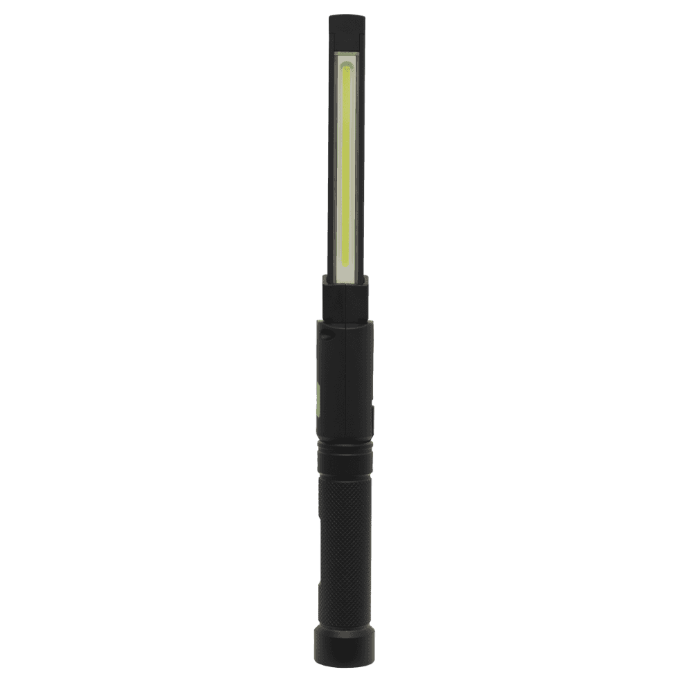 Sealey Rechargeable Aluminium Folding Pocket Light 2 COB & 1 SMD LED Model No- LED02G