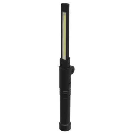 Sealey Rechargeable Aluminium Folding Pocket Light 2 COB & 1 SMD LED Model No- LED02G