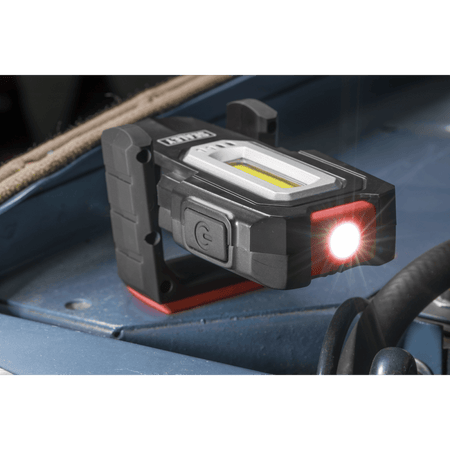Sealey Inspection Light 3W COB & 1W SMD LED - Wireless Rechargeable Model No- LEDWC03