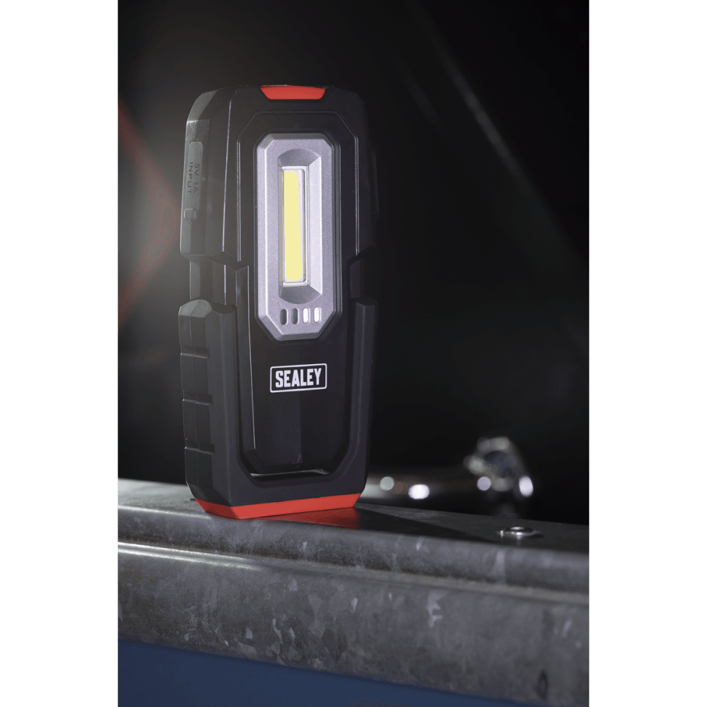 Sealey Inspection Light 3W COB & 1W SMD LED - Wireless Rechargeable Model No- LEDWC03