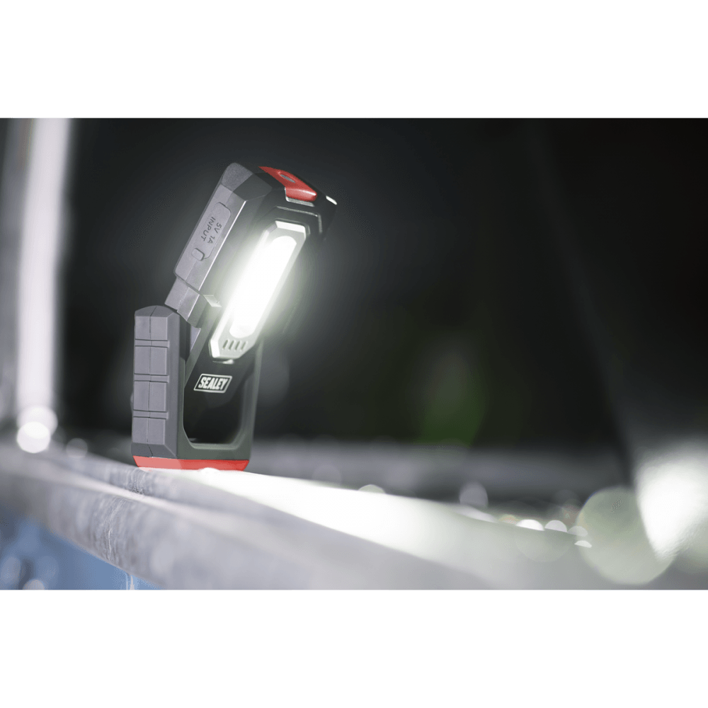 Sealey Inspection Light 3W COB & 1W SMD LED - Wireless Rechargeable Model No- LEDWC03