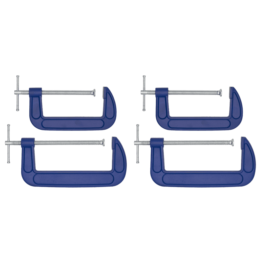 Sealey G-Clamp Set 4pc - 150mm & 200mm Model No- AK6006SET