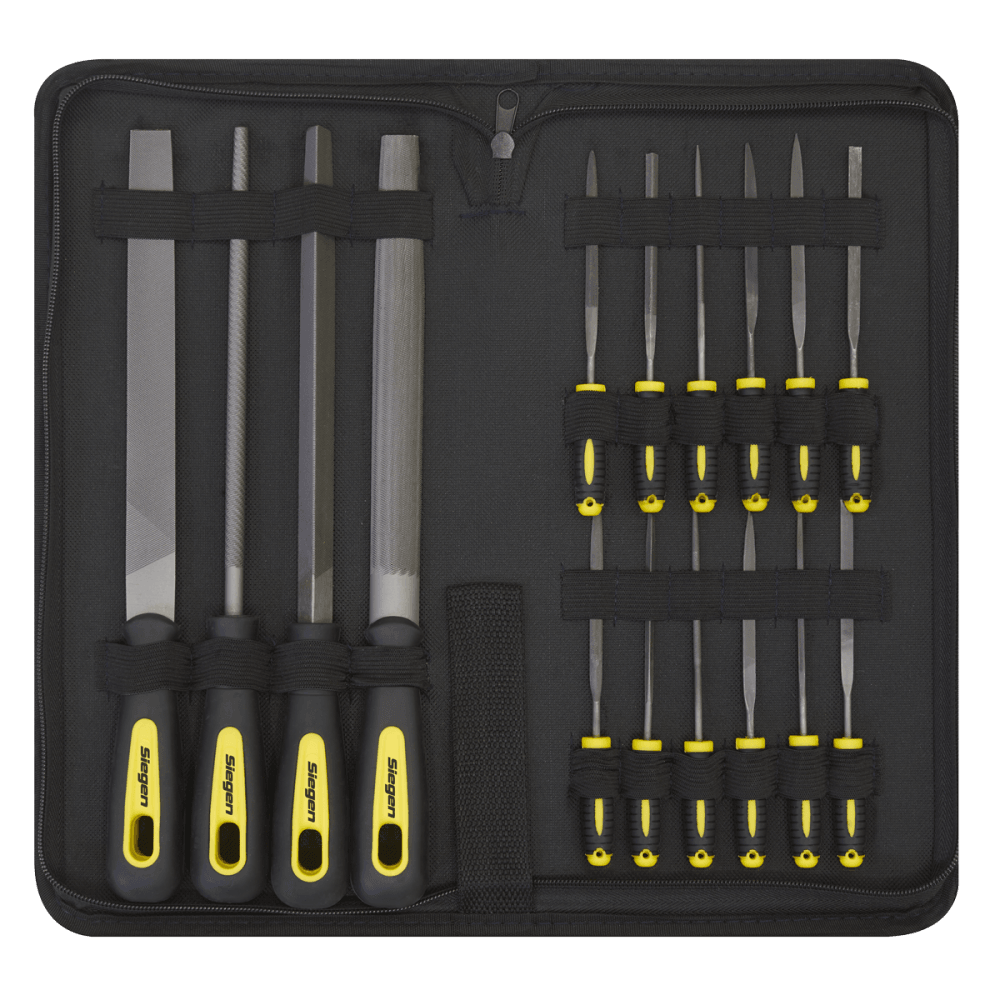Sealey File Set 16pc Engineer's & Needle Model No- S05781