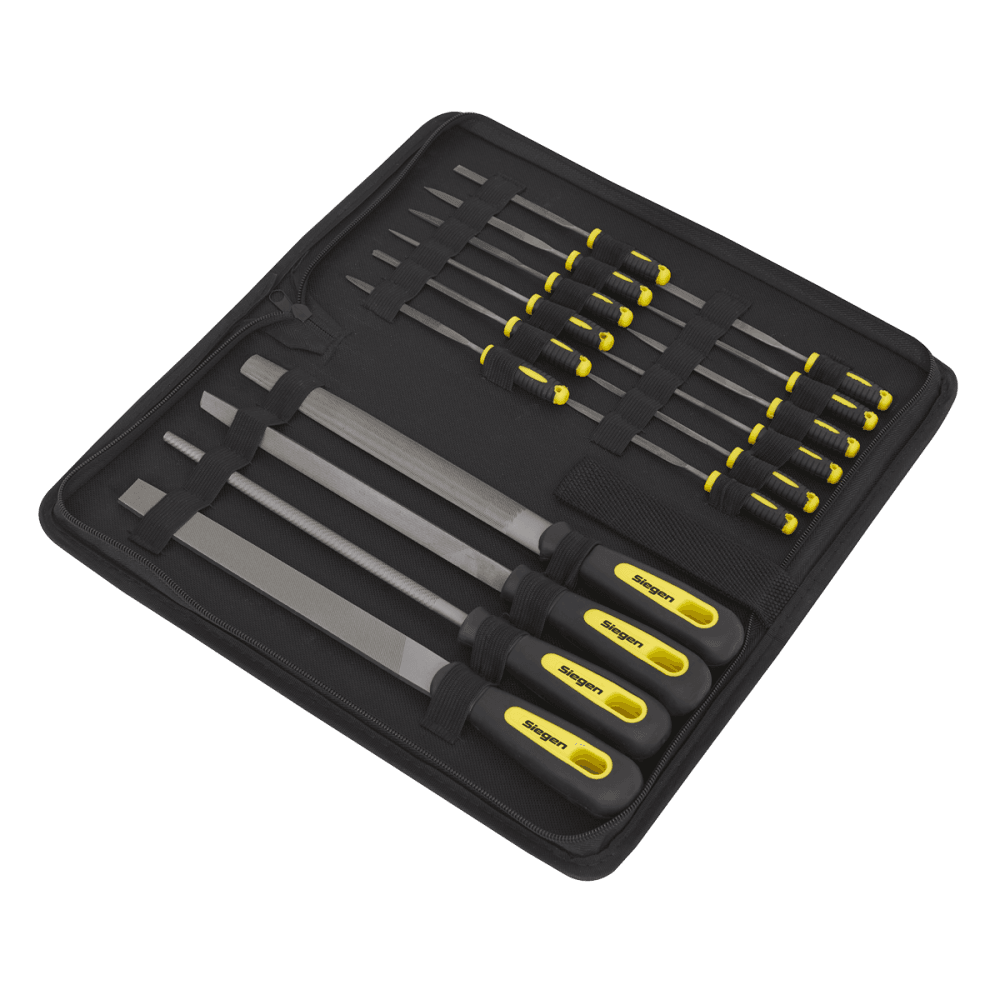 Sealey File Set 16pc Engineer's & Needle Model No- S05781