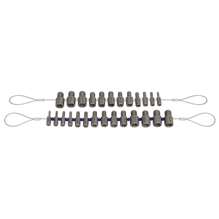 Sealey Thread Checker Nut & Bolt Checker Imperial/Metric Model No- AK70NBC