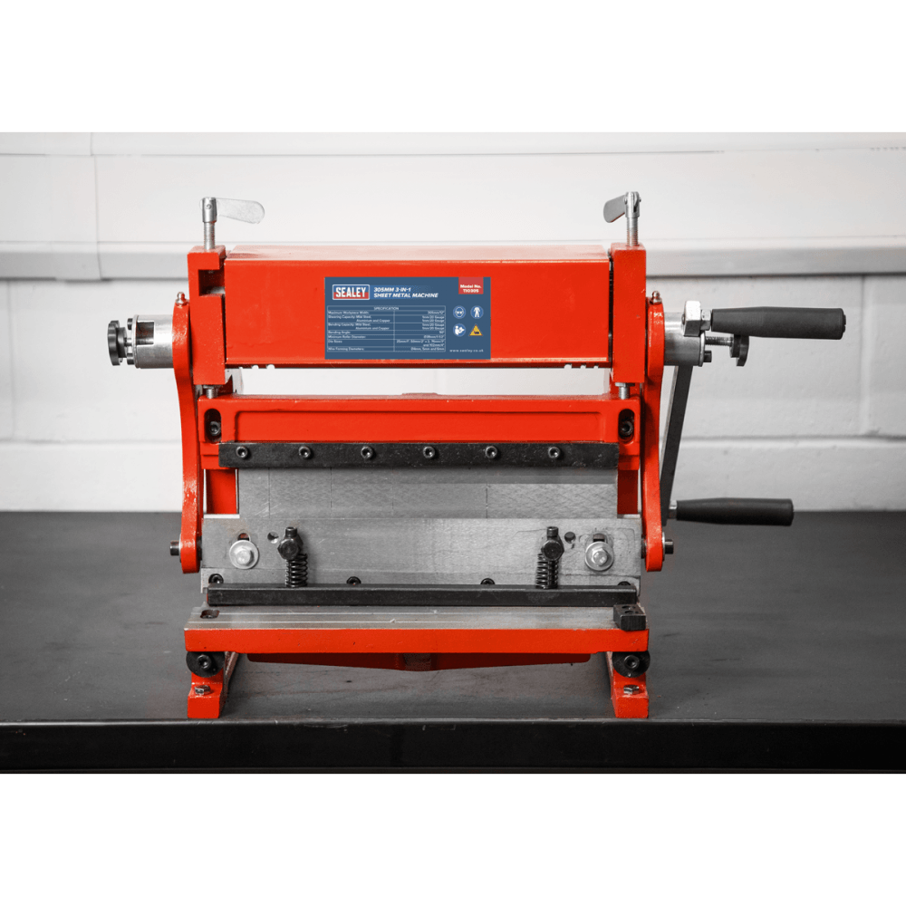 Sealey 3-in-1 Sheet Metal Machine 305mm Model No- TIO305
