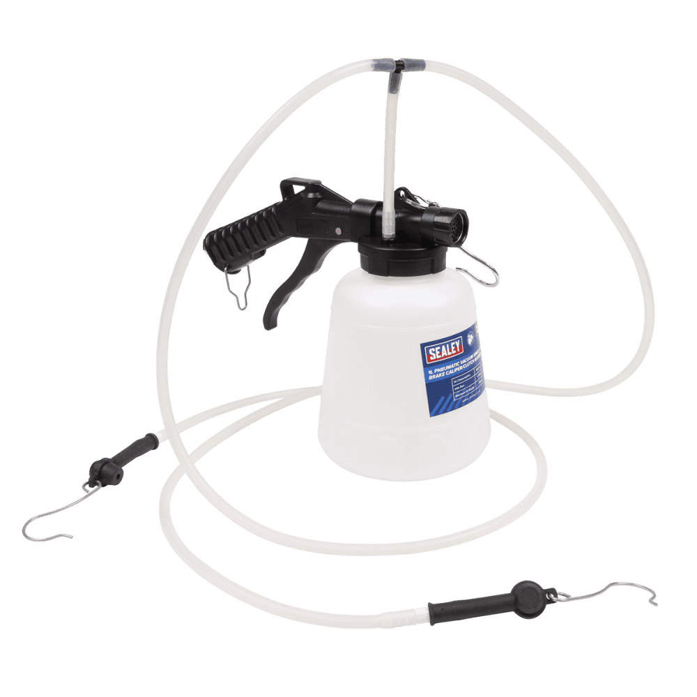 Sealey Brake Caliper/Clutch Bleeder 1L Pneumatic Vacuum Single & Twin Model No- VS020TC