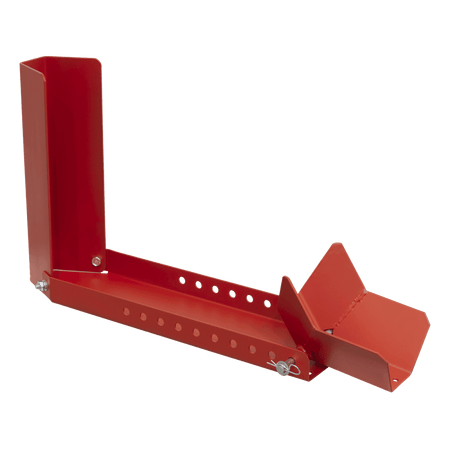 Sealey Motorcycle Roll-in Wheel Clamp - Bolt Down Model No- WCR02