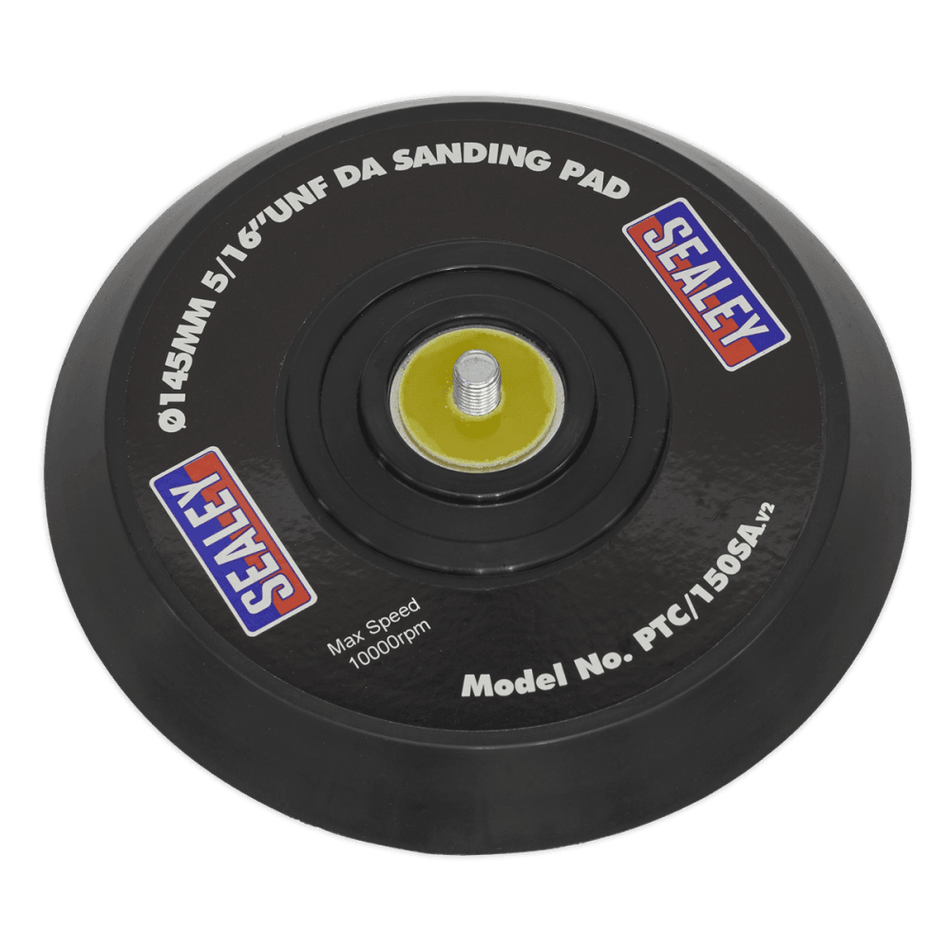 Sealey DA Backing Pad for Stick-On Discs 145mmÂ¶Ã¹5/16"UNF Model No-PTC/150SA