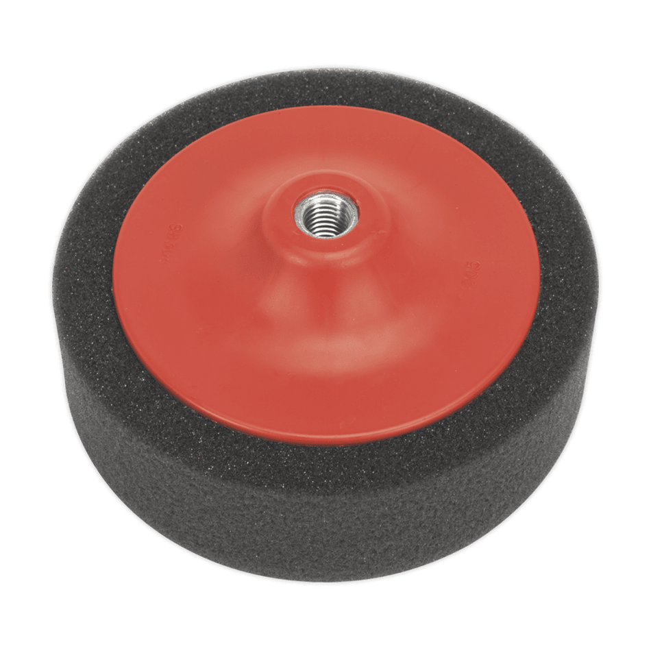 Sealey Buffing & Polishing Foam Head 150 x 50mm M14 x 2mm Black/Soft Model No-PTC/CH/M14-P