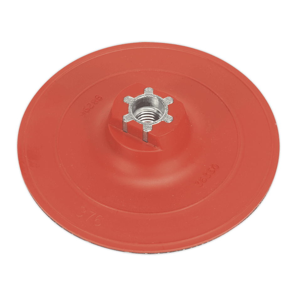 Sealey Hook & Loop Backing Pad 117mm M14 x 2mm Model No-PTCBPV3