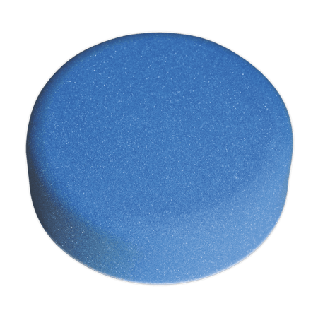 Sealey Buffing & Polishing Foam Head Hook & Loop 150 x 50mm Blue/Medium Model No-PTCCHV150B