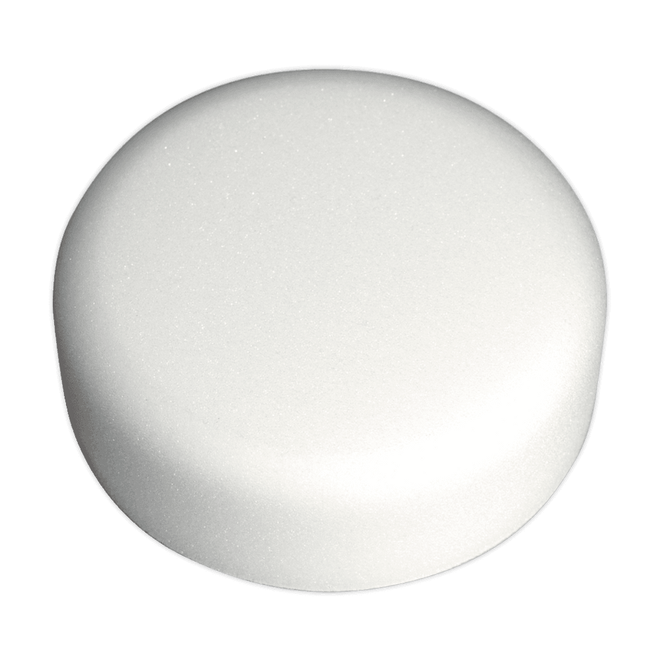 Sealey Buffing & Polishing Foam Head Hook & Loop 150 x 50mm White/Dense Model No-PTCCHV150W
