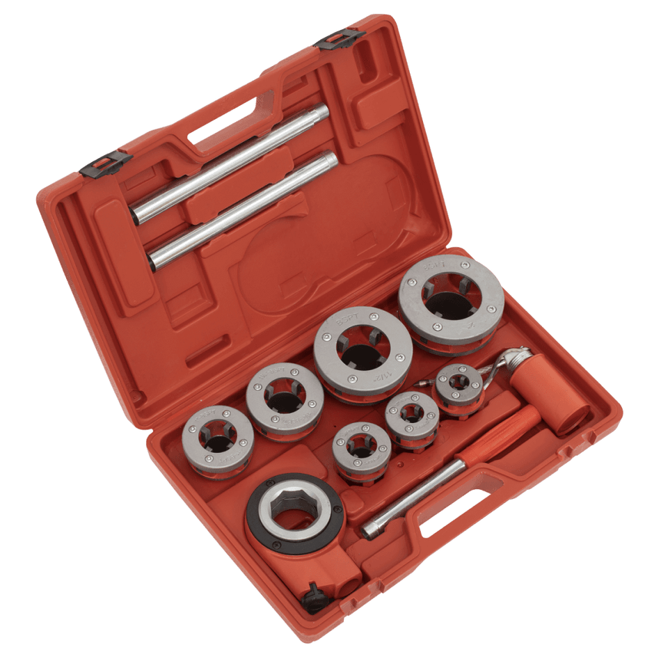 Sealey Pipe Threading Kit 3/8" - 2"BSPT Model No-PTK992