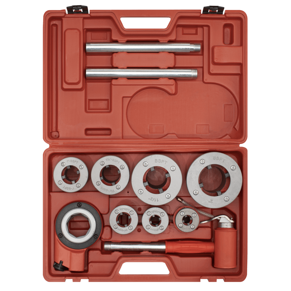 Sealey Pipe Threading Kit 3/8" - 2"BSPT Model No-PTK992