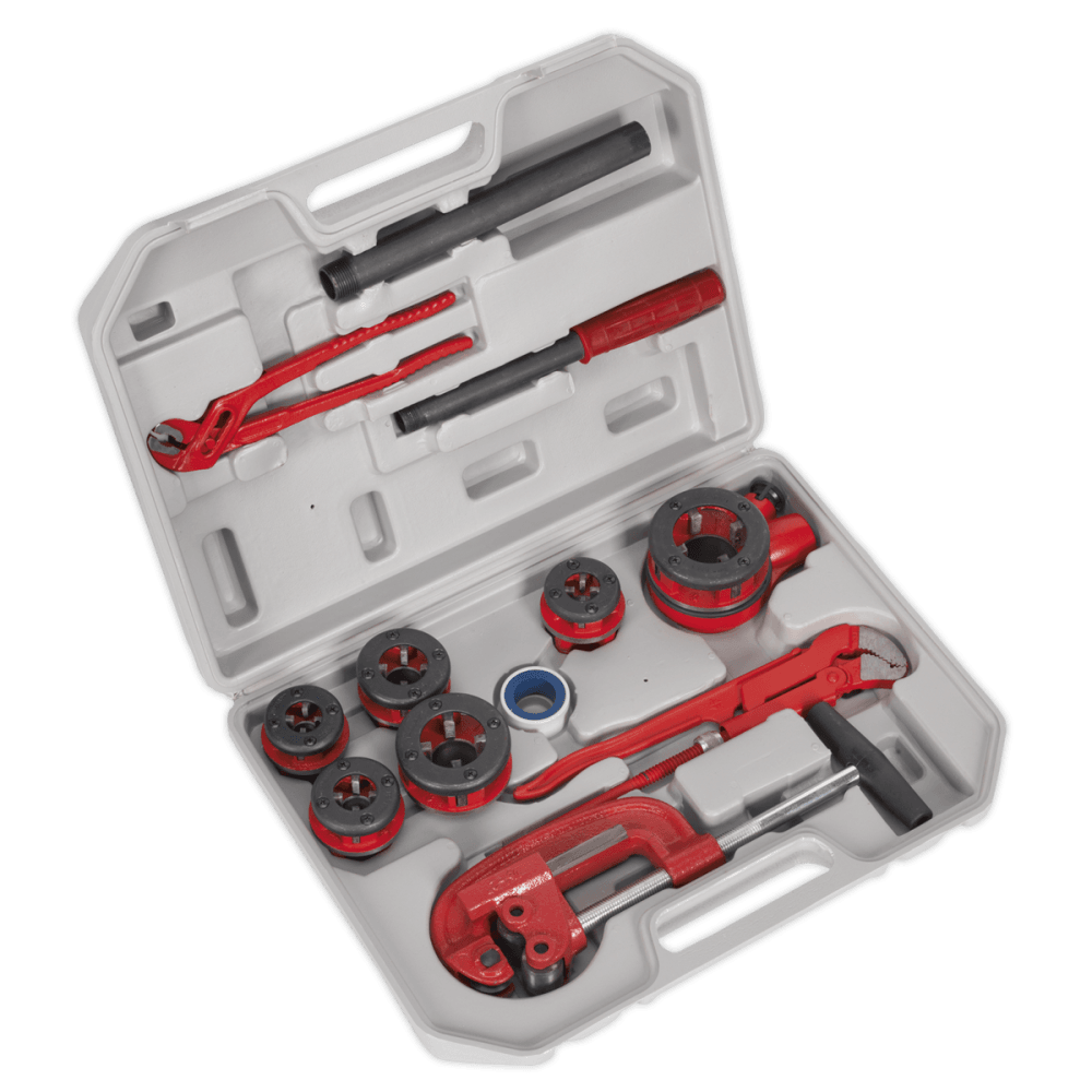 Sealey Pipe Threading Kit 1/4" - 1-1/4"BSPT Model No-PTK993