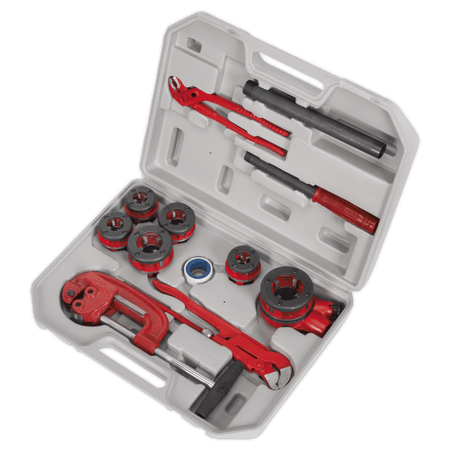 Sealey Pipe Threading Kit 1/4" - 1-1/4"BSPT Model No-PTK993