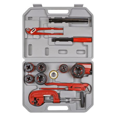 Sealey Pipe Threading Kit 1/4" - 1-1/4"BSPT Model No-PTK993