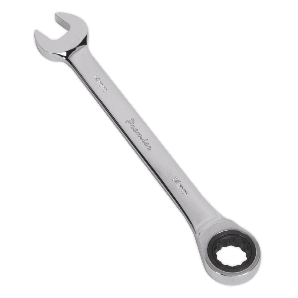 Sealey Ratchet Combination Spanner 14mm Model No-RCW14