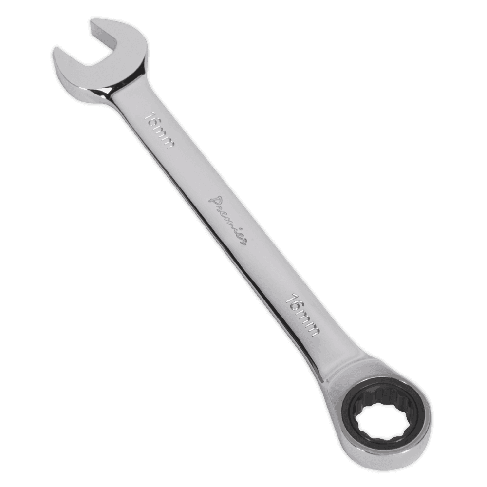 Sealey Ratchet Combination Spanner 16mm Model No-RCW16