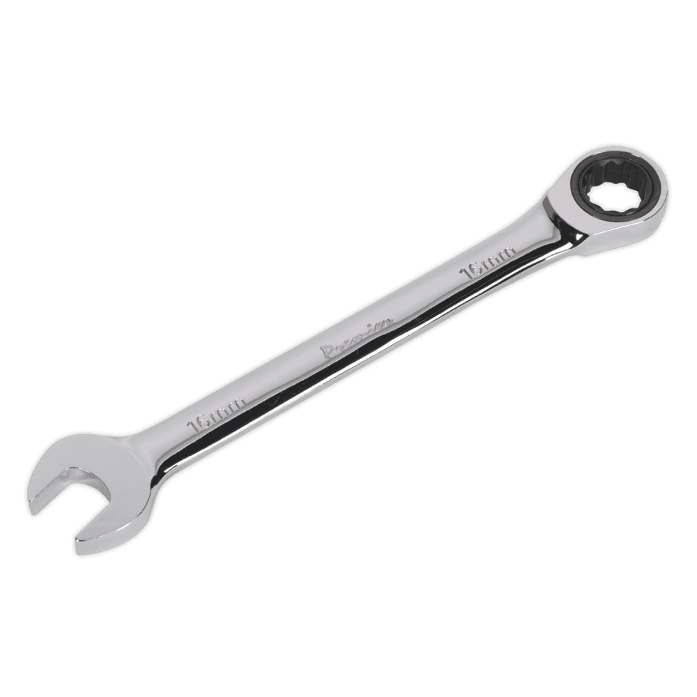 Sealey Ratchet Combination Spanner 16mm Model No-RCW16