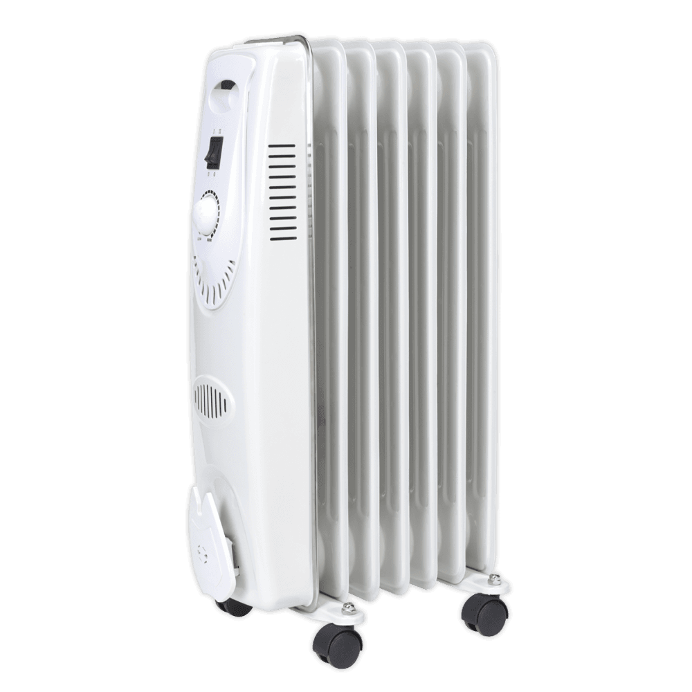 Sealey Oil Filled Radiator 1500W/230V 7 Element Model No-RD1500