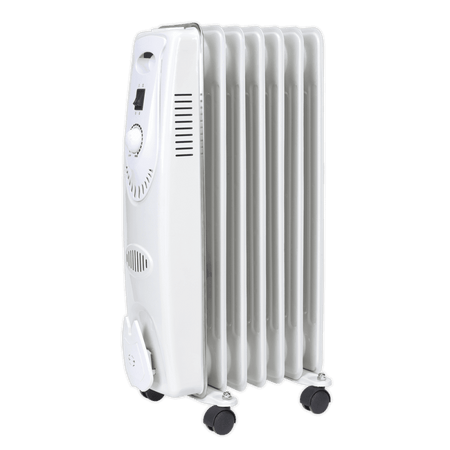Sealey Oil Filled Radiator 1500W/230V 7 Element Model No-RD1500