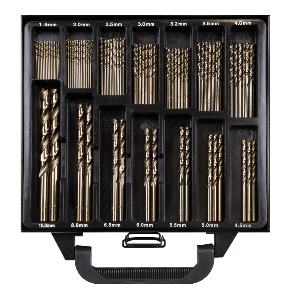 Sealey HSS Cobalt Fully Ground Drill Bit Set 99pc Model No- DBS99CB
