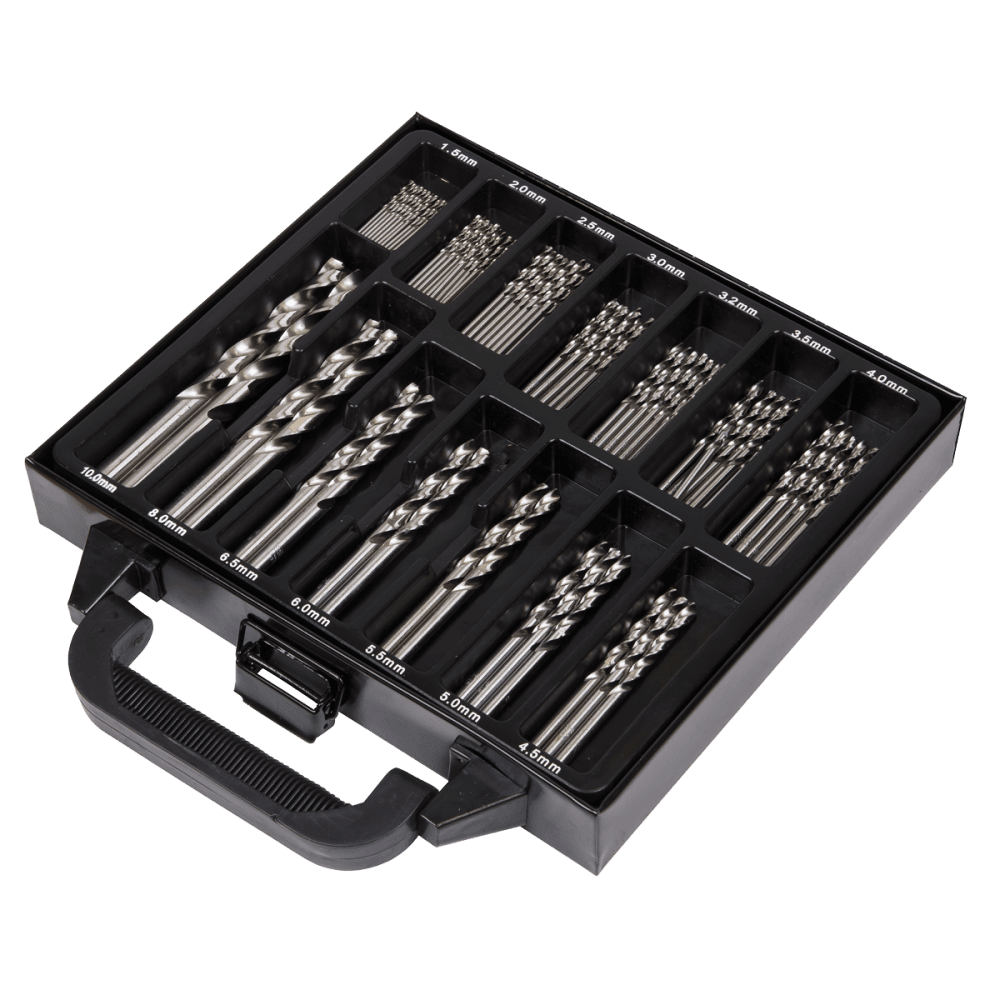 Sealey HSS Fully Ground Drill Bit Set 99pc Model No- DBS99FG
