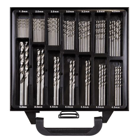 Sealey HSS Fully Ground Drill Bit Set 99pc Model No- DBS99FG