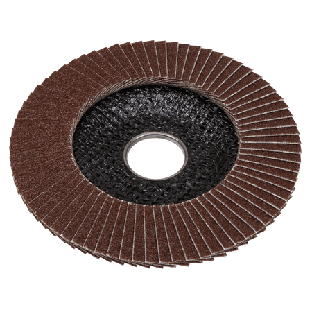 Sealey Flap Disc Aluminium Oxide 115mm 22mm Bore 60Grit Model No- FD11560E