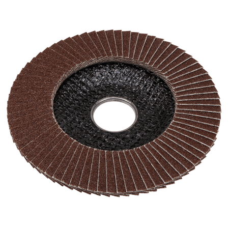 Sealey Flap Disc Aluminium Oxide 115mm 22mm Bore 80Grit Model No- FD11580E