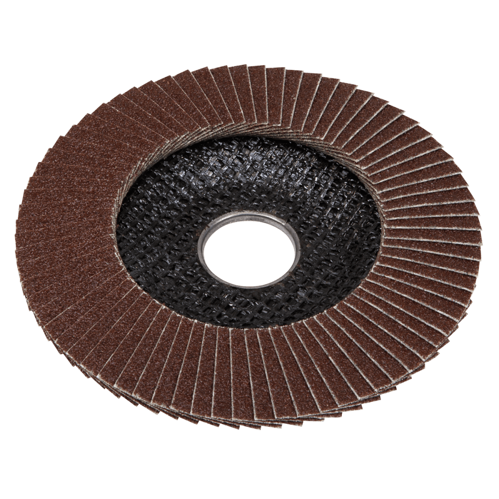 Sealey Flap Disc Aluminium Oxide 125mm 22mm Bore 80Grit Model No- FD12580E