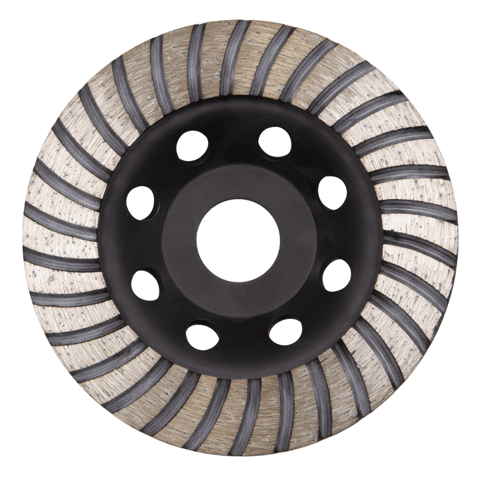 Sealey Concrete Grinding Head Turbo Row 125mm Model No- WDRTCUP125