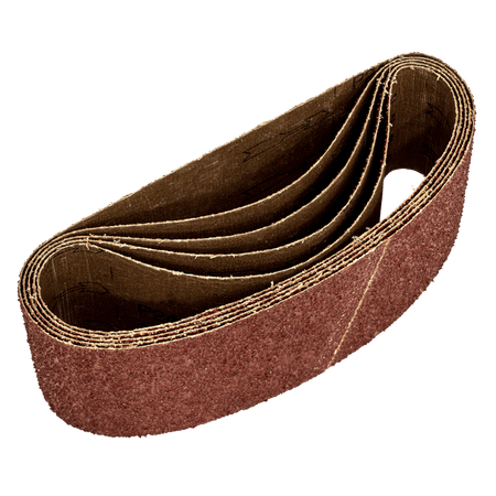Sealey Sanding Belt 75 x 533mm 24Grit - Pack of 5 Model No- WSB53245