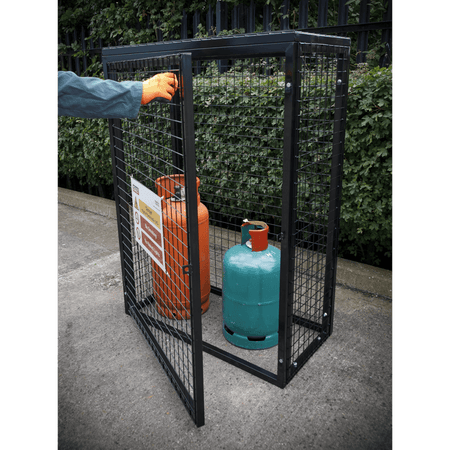 Sealey Gas Cylinder Safety Cage - 3 x 19kg Model No- GCSC319