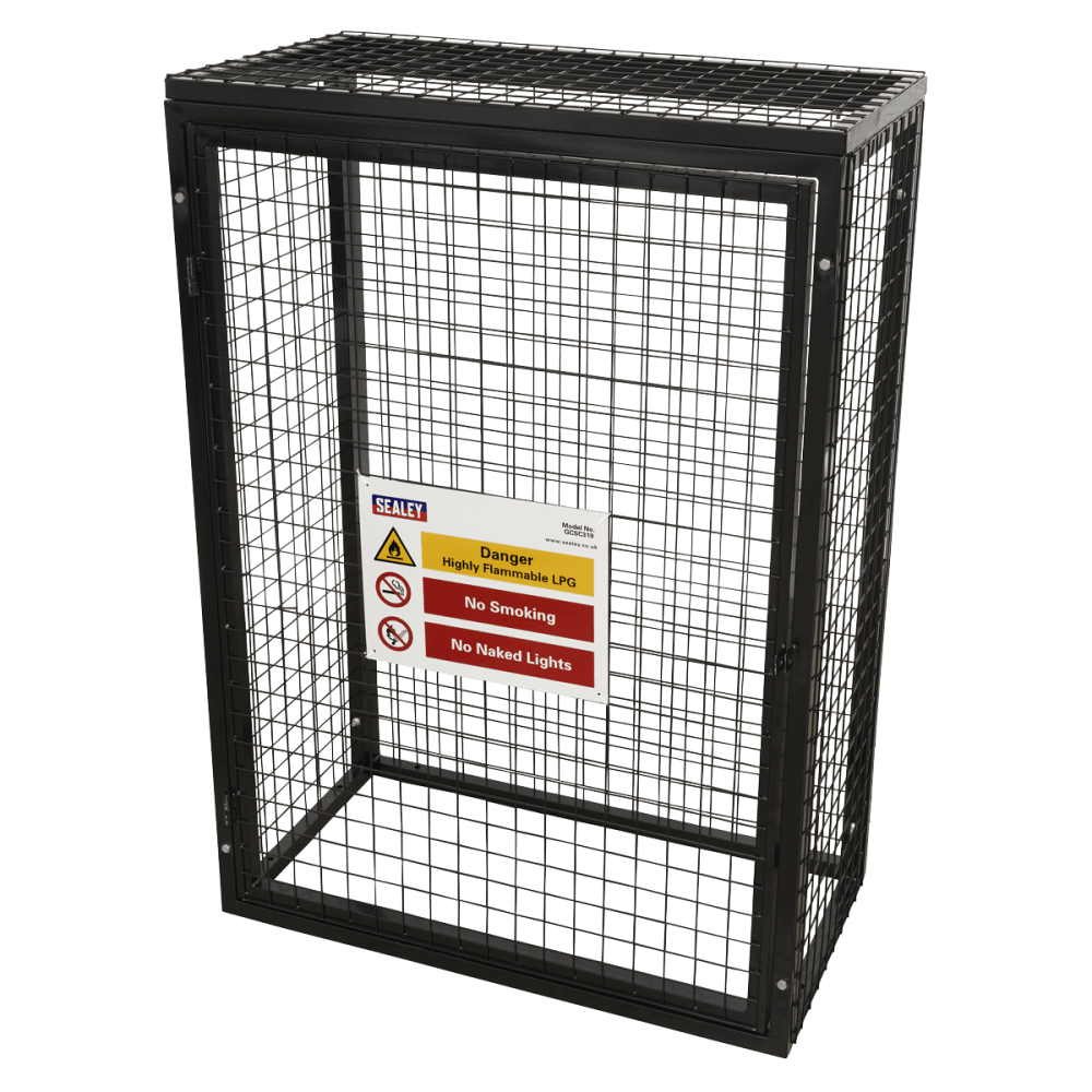 Sealey Gas Cylinder Safety Cage - 3 x 19kg Model No- GCSC319