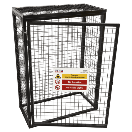 Sealey Gas Cylinder Safety Cage - 3 x 19kg Model No- GCSC319