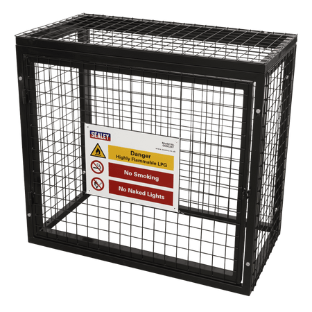 Sealey Safety Cage - 2 x 47kg Gas Cylinders Model No- GCSC247