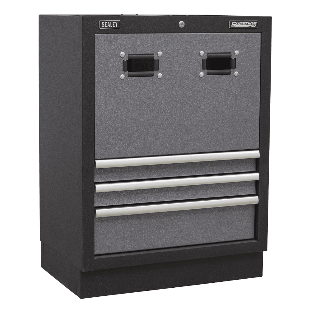 Sealey Modular Storage System Combo - Stainless Steel Worktop Model No- APMSSTACK16SS