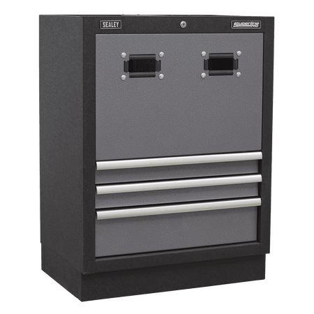 Sealey Modular Storage System Combo - Stainless Steel Worktop Model No- APMSSTACK16SS