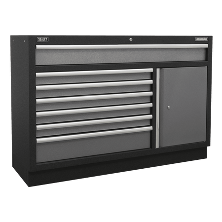 Sealey Modular Storage System Combo - Stainless Steel Worktop Model No- APMSSTACK16SS