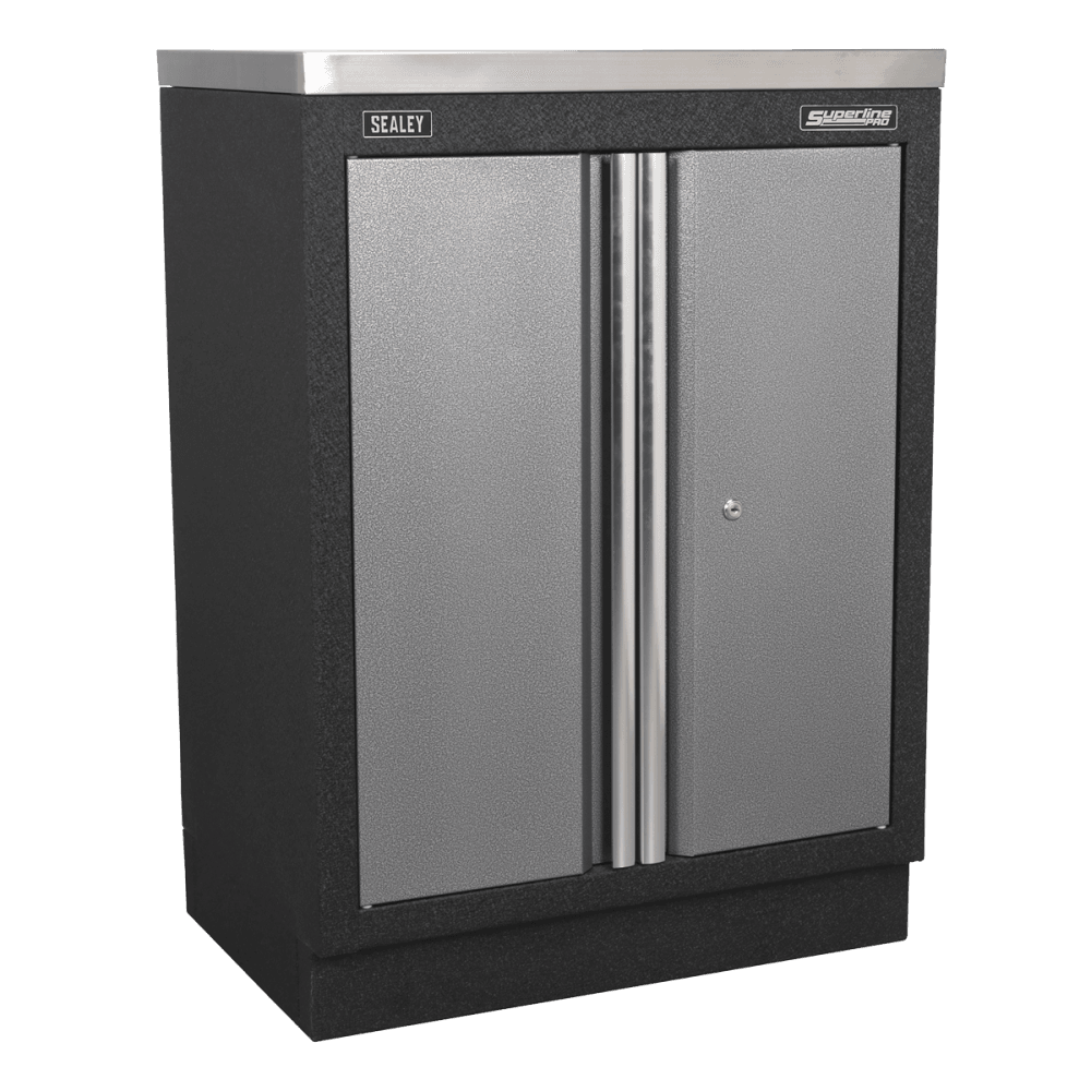 Sealey Modular Storage System Combo - Stainless Steel Worktop Model No- APMSSTACK16SS