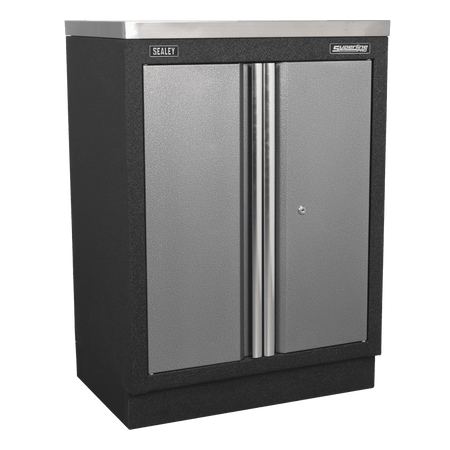 Sealey Modular Storage System Combo - Stainless Steel Worktop Model No- APMSSTACK16SS
